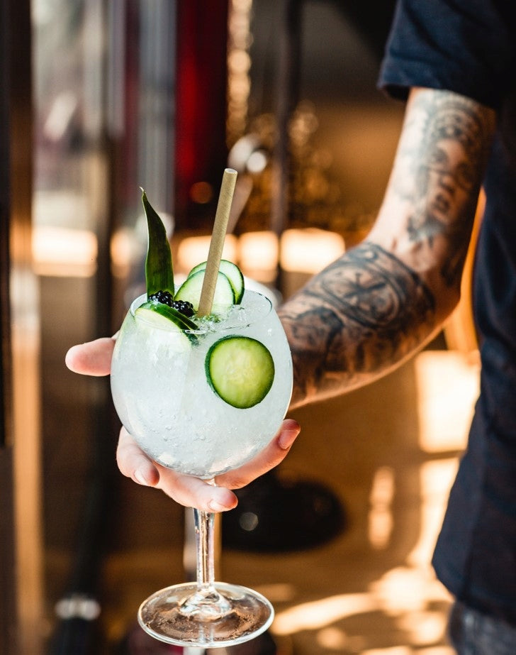 Słomki Papierowe Grube Brązowe 20cm 200 szt.