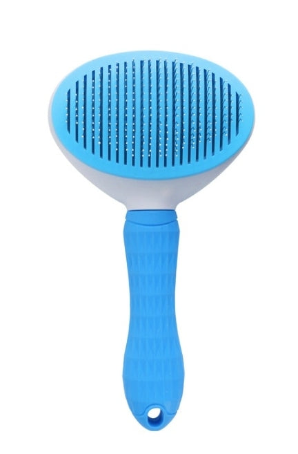 Szczotka do Sierści Samoczyszcząca Niebieska