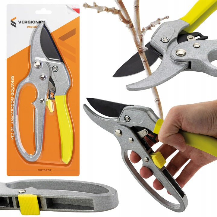 Sekator ogrodowy ręczny nożyce 20cm