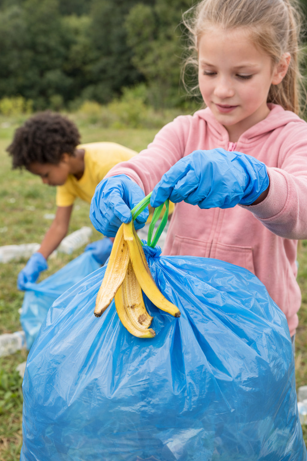 Uniwersalne worki na śmieci o zapachu Lawendy 60L
