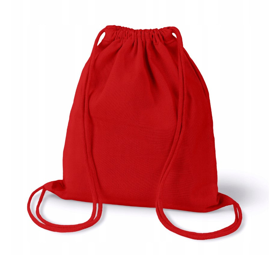 Worek Bawełniana 340x400mm Czerwony