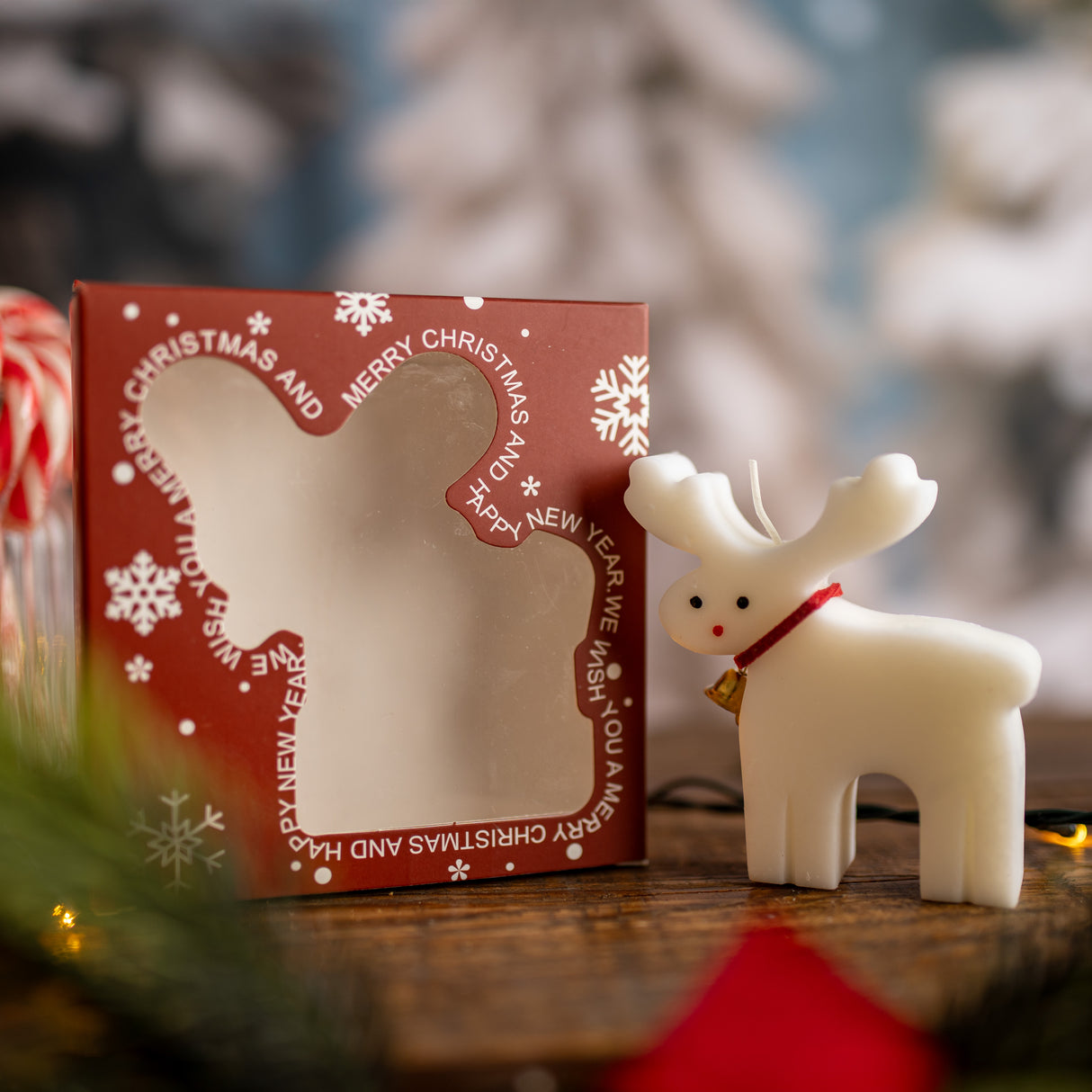 Świeca zapachowa świąteczna Renifer