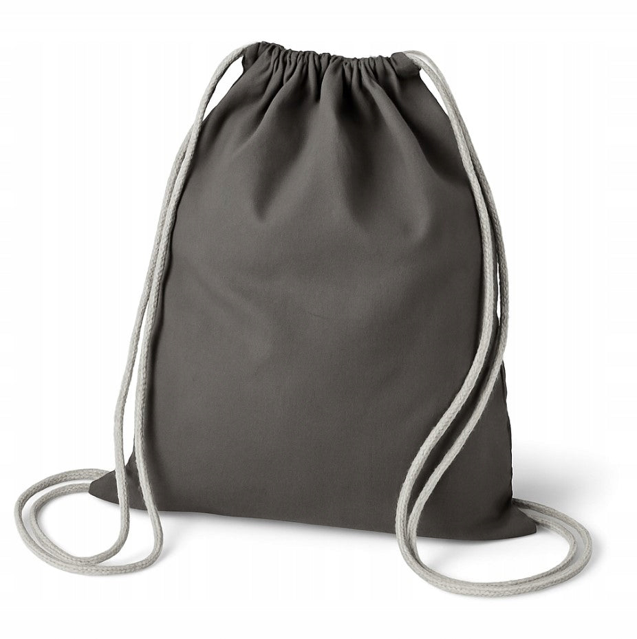 Plecak Worek Bawełniany Szary 340x400mm