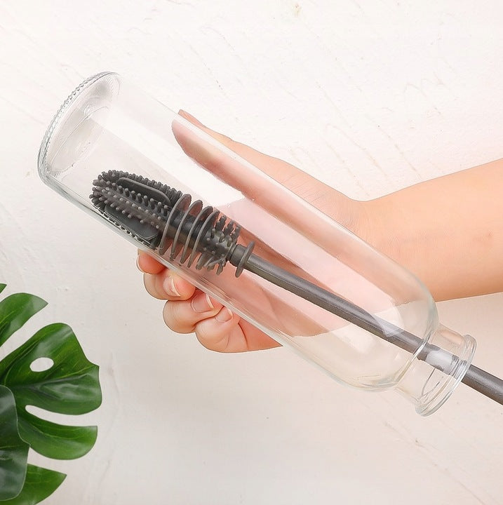 Szczotka silikonowa Do Mycia Szklanek Butelek MYJKA