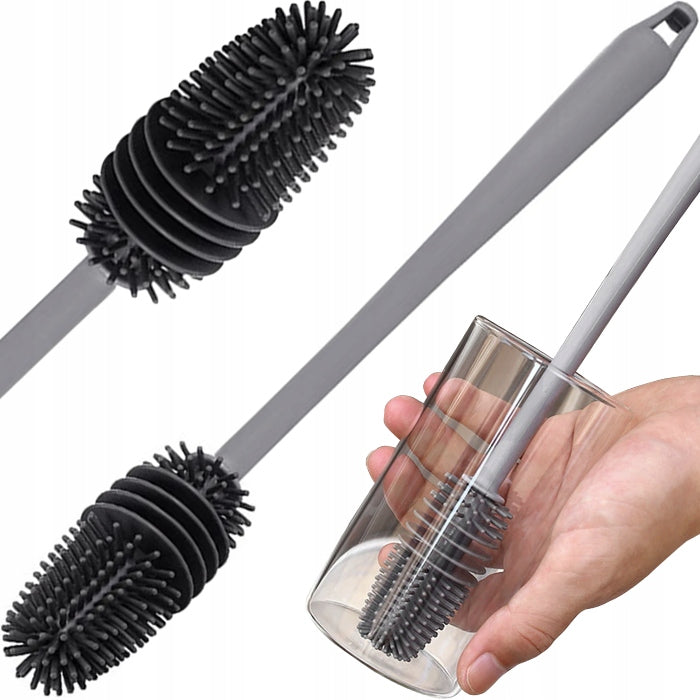 Szczotka silikonowa Do Mycia Szklanek Butelek MYJKA