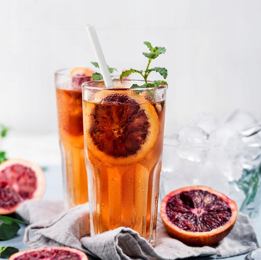 Słomki Papierowe Grube Białe 20cm 200 szt.