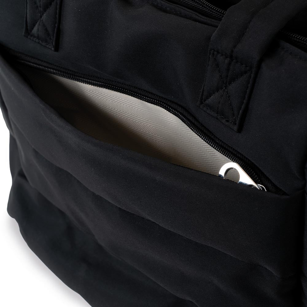 Czarna Pikowana Torba Damska