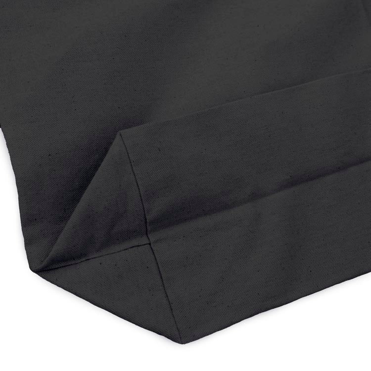 Torba bawełniana 380x80x80x420mm Czarna Uchwyt: 70cm