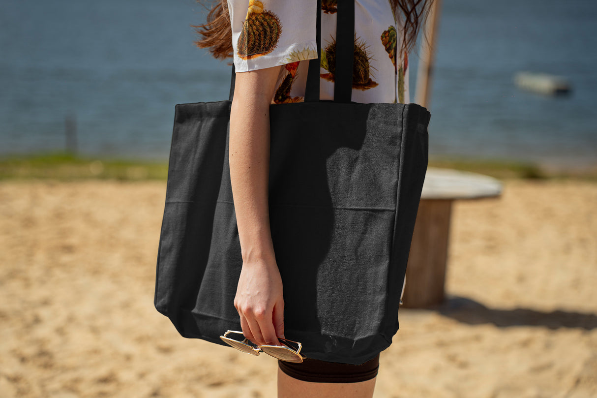 Torba bawełniana 380x80x80x420mm Czarna Uchwyt: 70cm