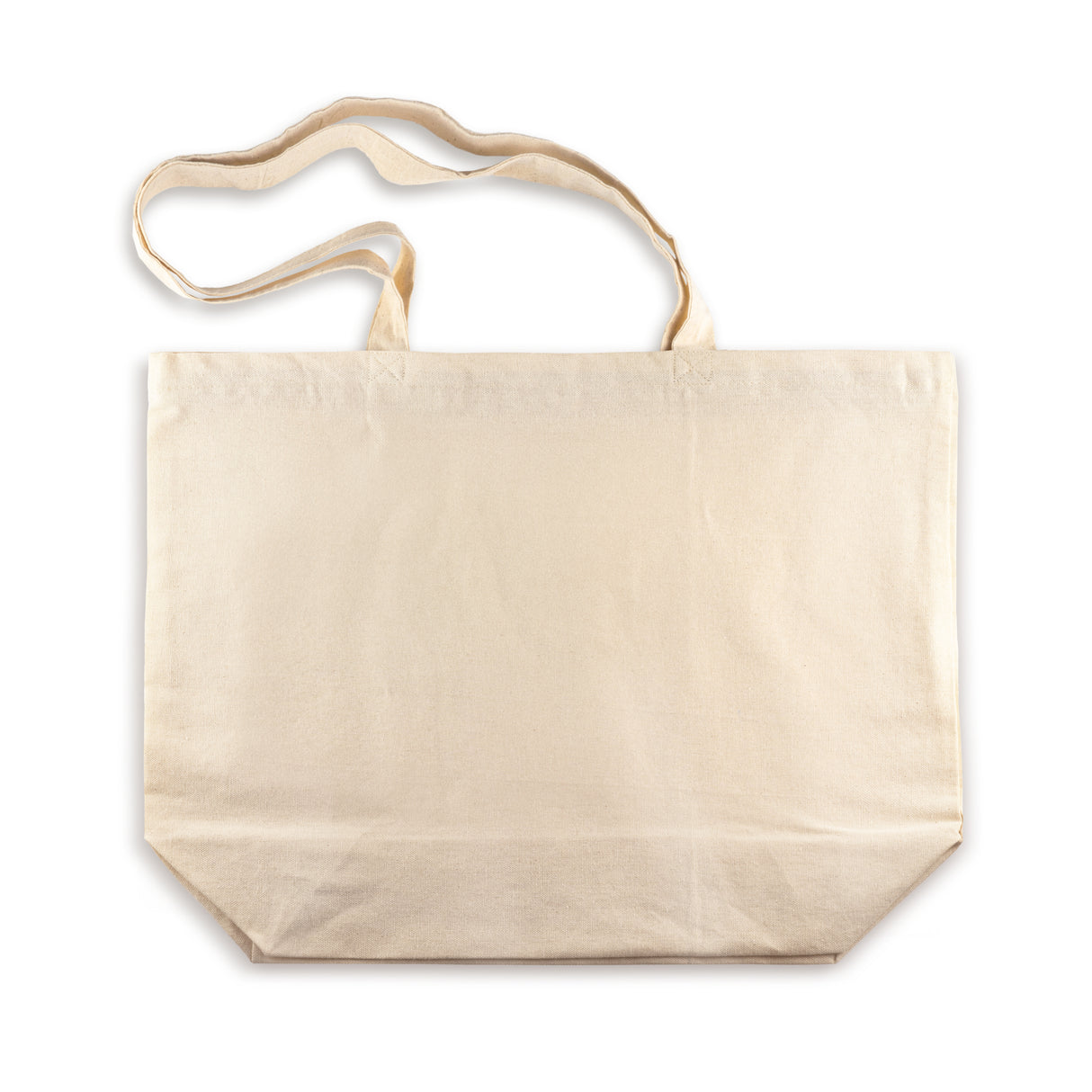 Torba bawełniana 510x150x380mm Ecru Uchwyt: 70 cm