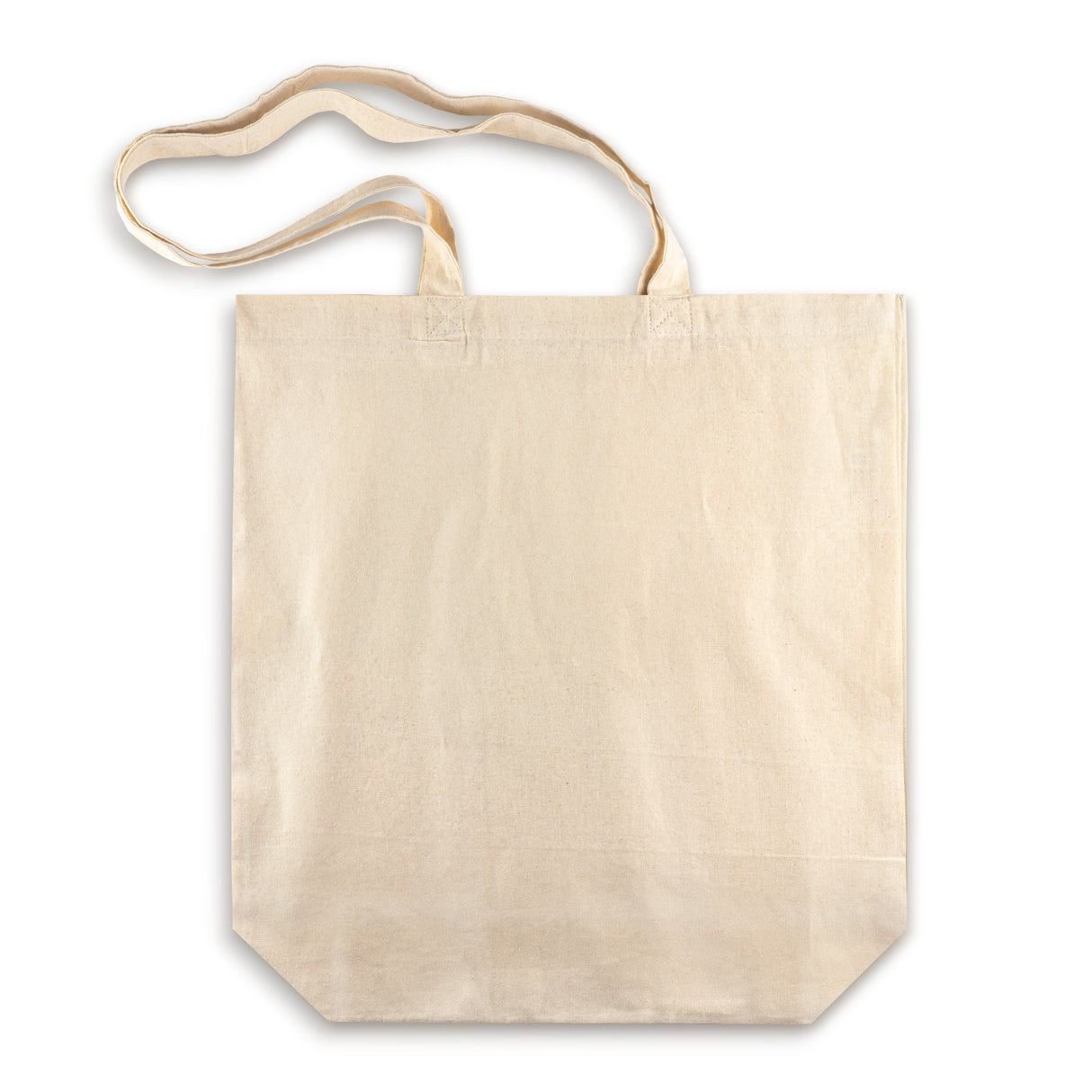 Torba bawełniana z własnym nadrukiem 380x80x420mm ecru 145g/m2