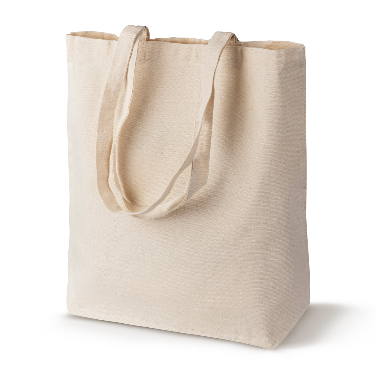 Torba bawełniana 380x80x420mm Ecru Uchwyt: 70 cm