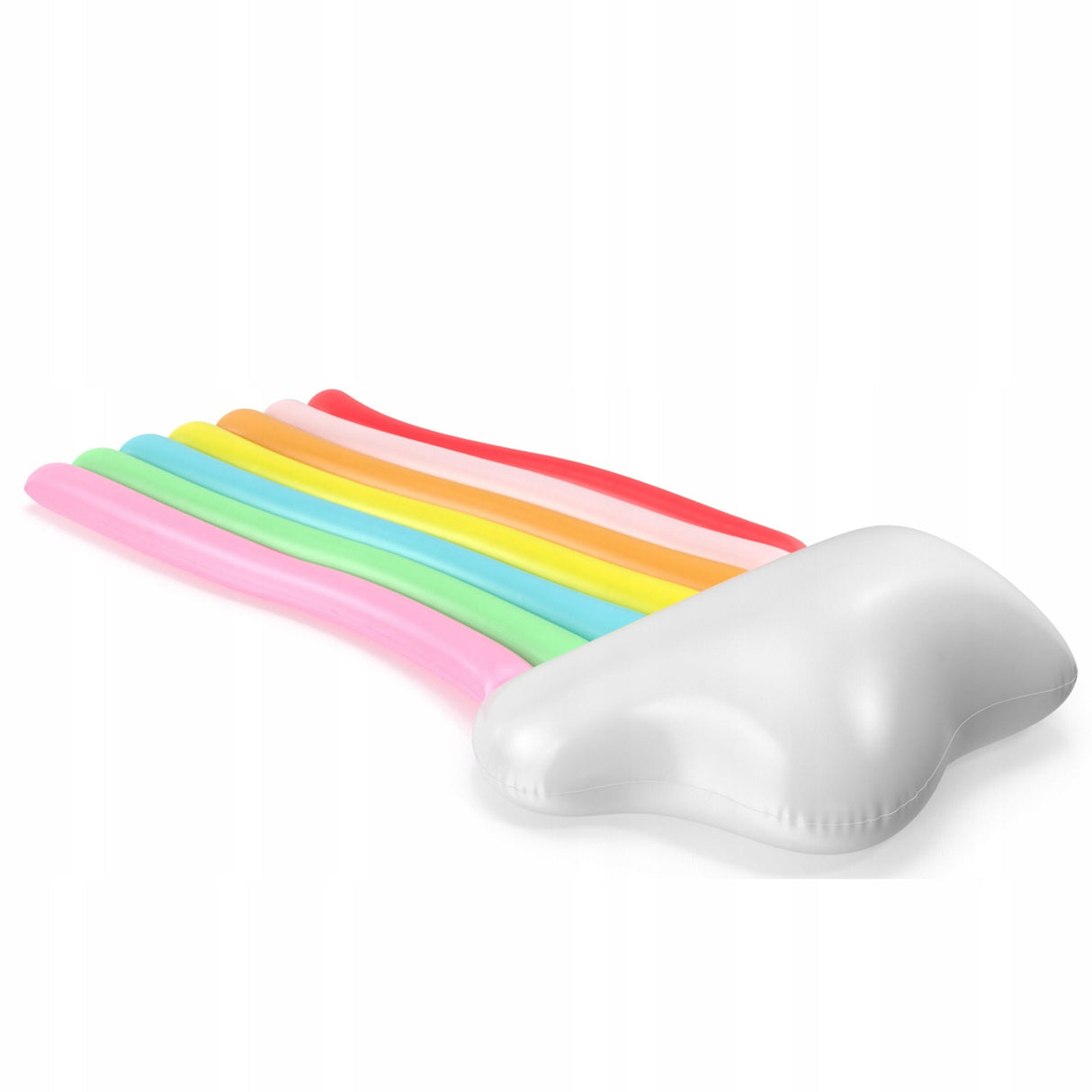 Materac do Pływania Tęcza Kolorowy