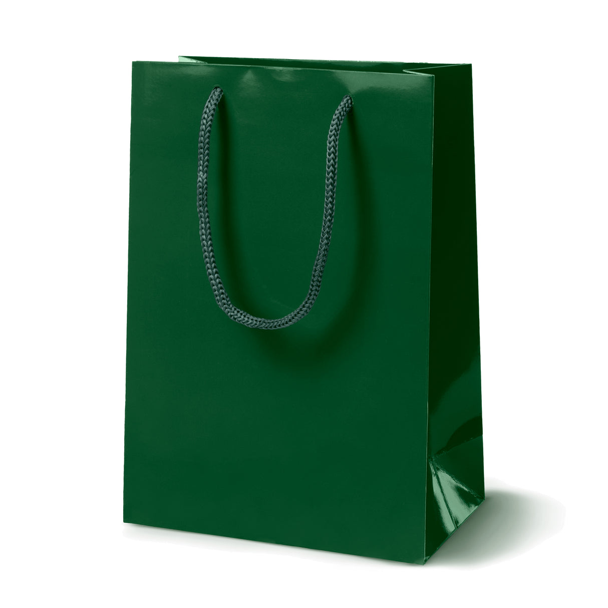 Torba laminowana z uchwytem sznurkowym 170x70x250mm Zielona