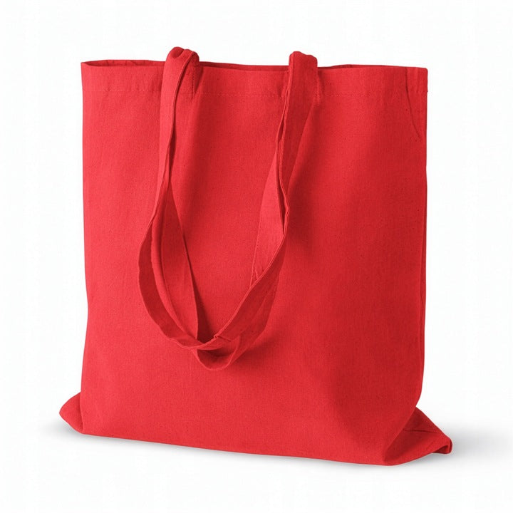 Torba Bawełniana 380x420mm Czerwona
