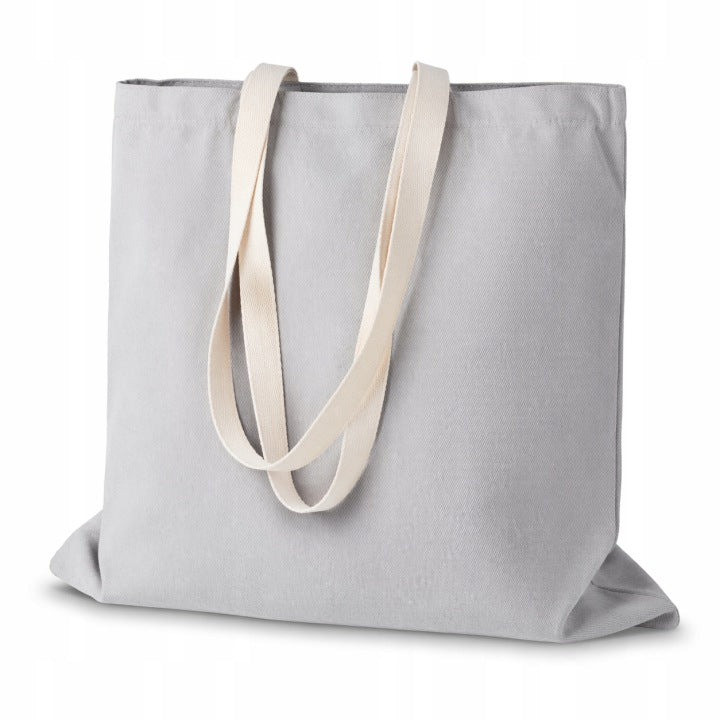 Torba Bawełniana 380x420mm Popielata