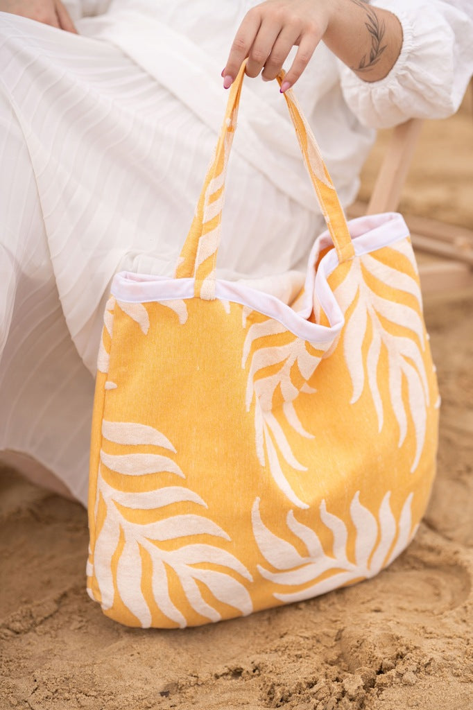 Torba ręcznik 2w1 Pomarańczowa 87x150cm