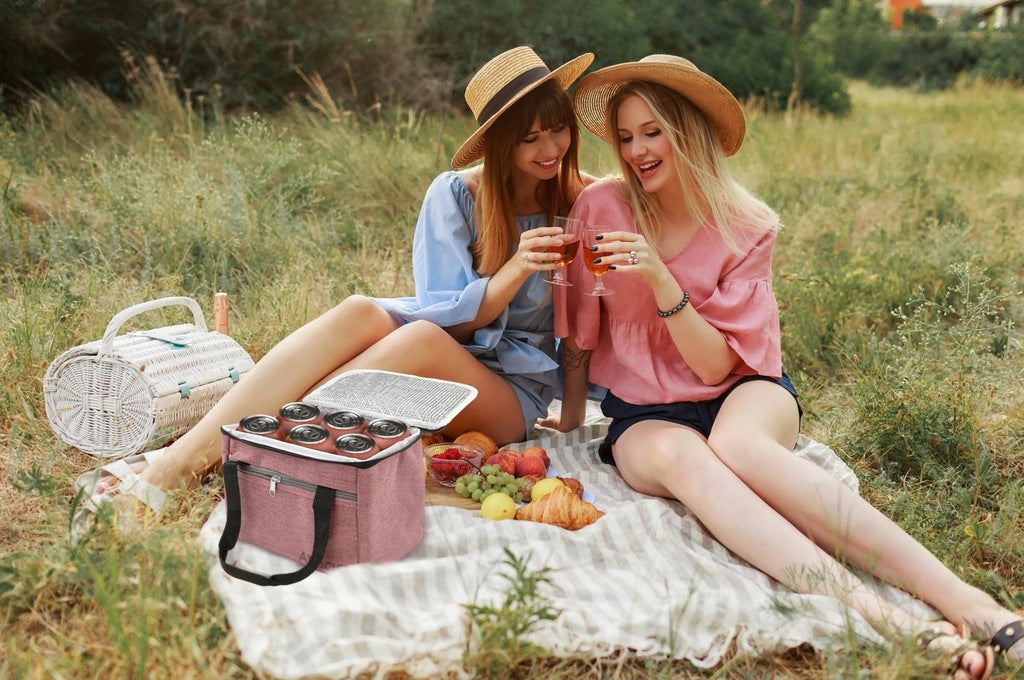 Torba termiczna na lunchbox Limonkowa 25x17x17cm