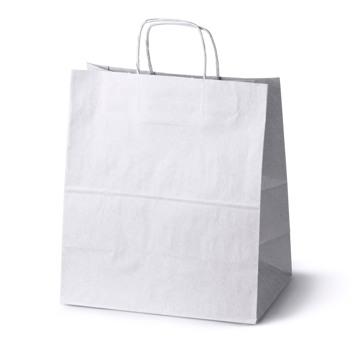 Torba Papierowa 305x170x340mm z Nadrukiem Biała od 50 szt.