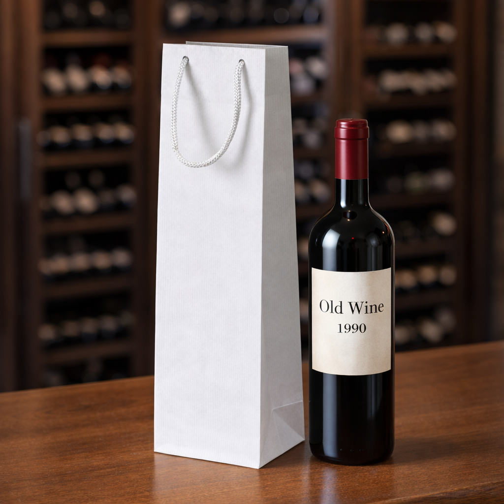 Torba Papierowa ECO Prestige 110x90x400mm Biała