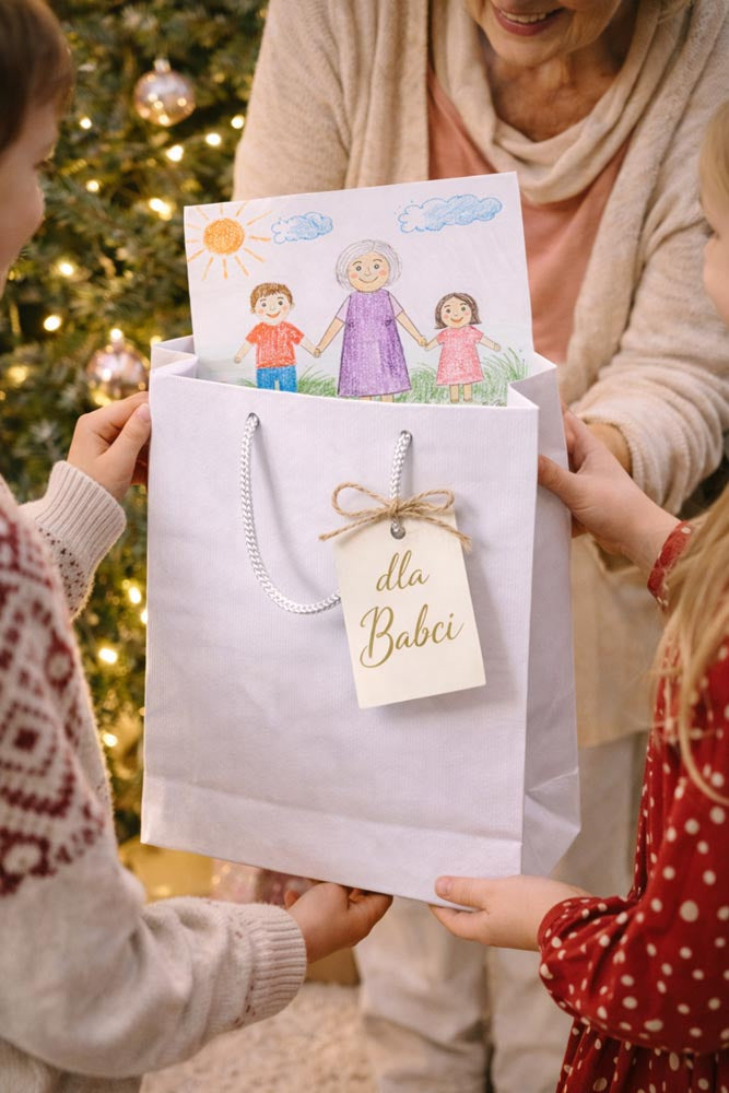 Torba Papierowa ECO Prestige 240x90x320mm Biała