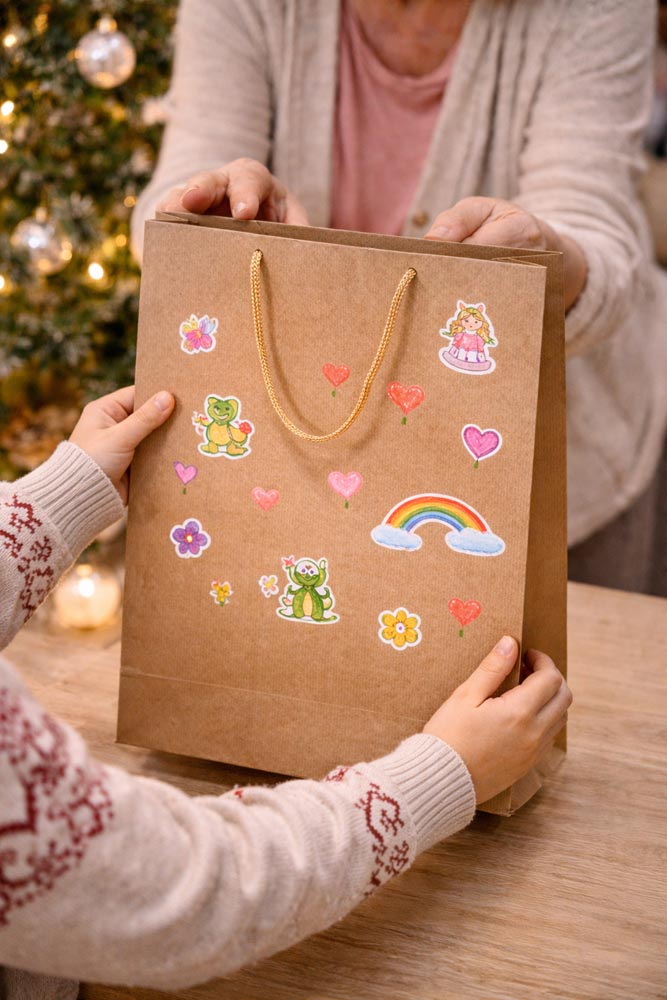 Torba Papierowa ECO Prestige 300x100x400mm Brązowa