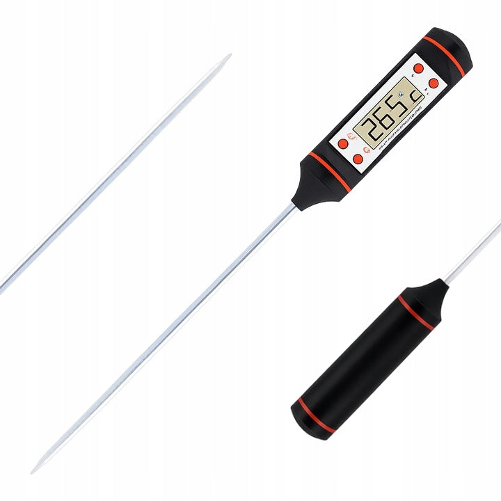Termometr kuchenny do mięsa z sondą LCD