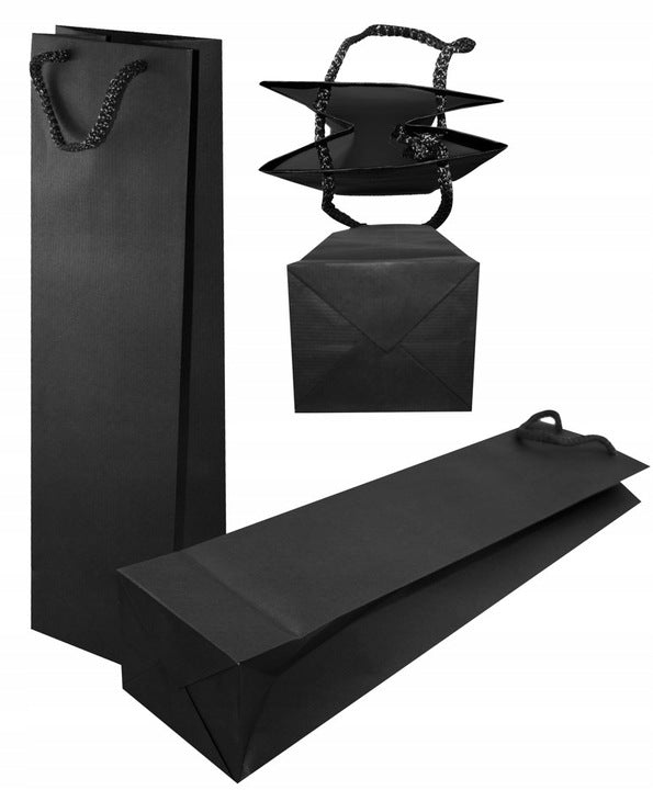 Torba papierowa ECO prestige 110x90x400mm Czarna