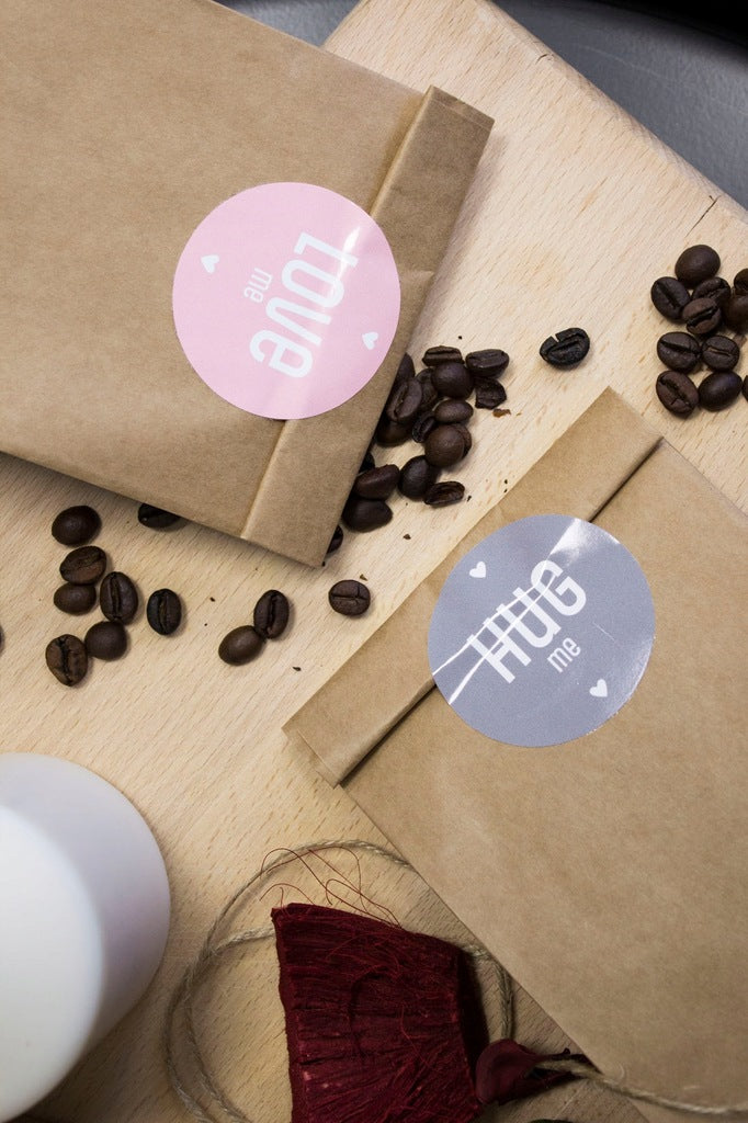 Naklejki LOVE ME ozdobne 10szt.