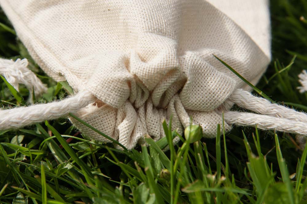 Worek bawełniany 100x150mm Ecru