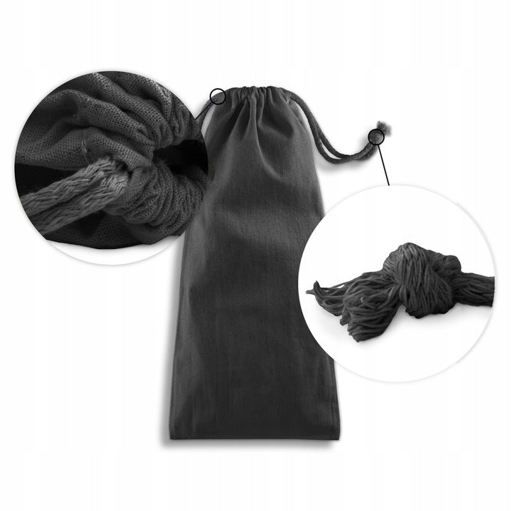 Worek bawełniany 170x350mm Czarny