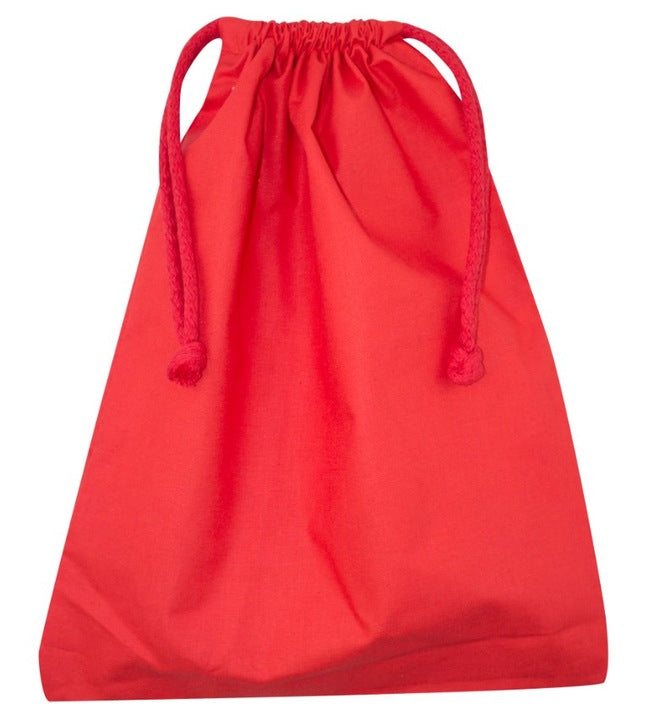 Worek bawełniany 200x300mm Czerwony
