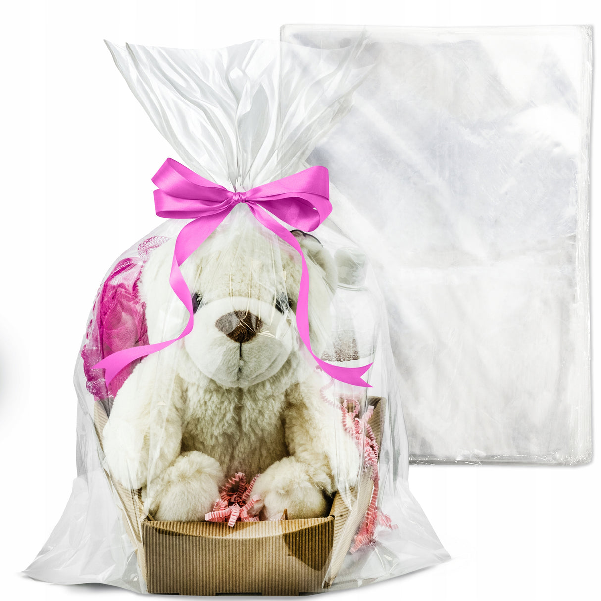 Woreczki celofanowe 45x55cm 100szt.