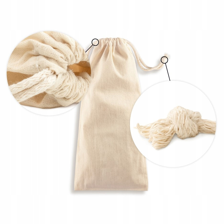 Worek bawełniany 160x280mm Ecru