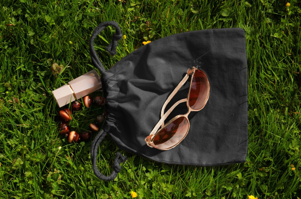 Worek bawełniany 360x340mm Czarny