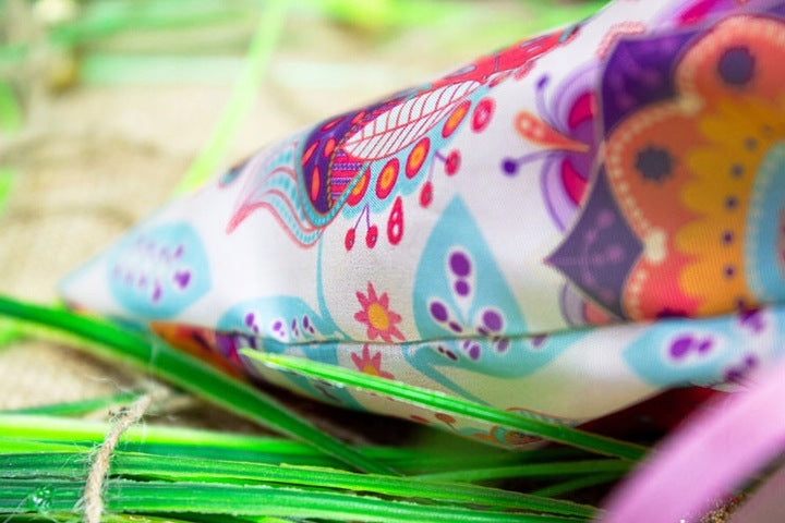 Woreczek poliestrowy 15x20 cm Motyw Folk