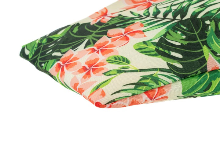 Woreczek poliestrowy 15x20 cm Zielone liście