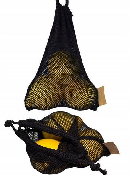 Worek z siatki bawełnianej 150x200mm Czarny