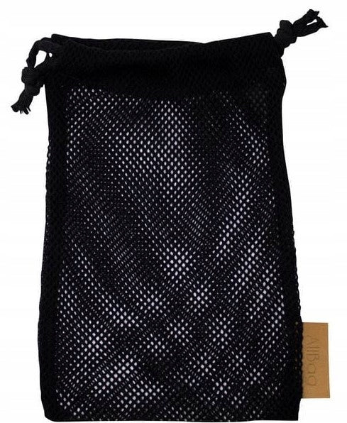 Worek z siatki bawełnianej 150x200mm Czarny