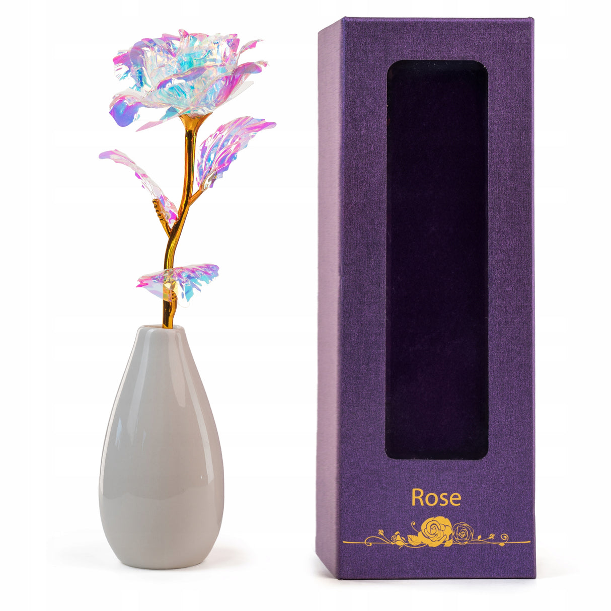 Wieczna Róża w wazonie