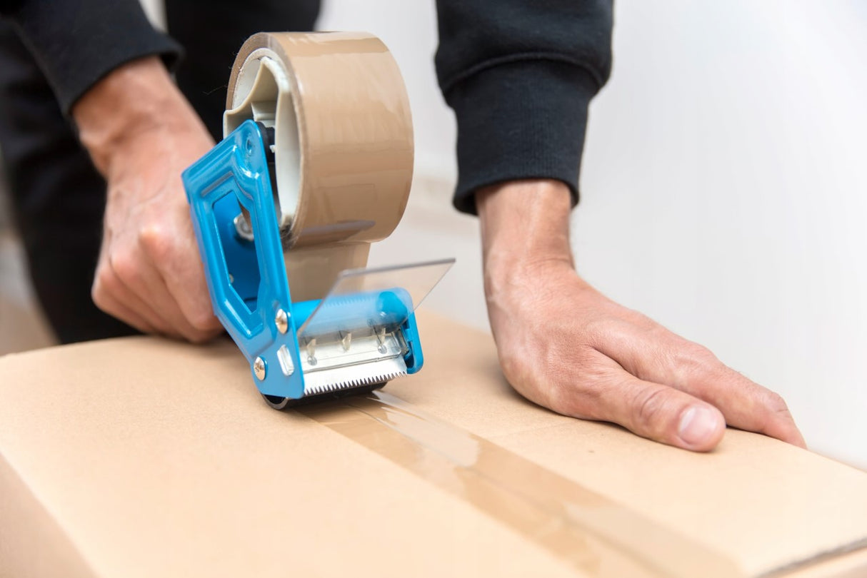 Taśma Pakowa 48/100y Bezbarwna + Brązowa 90m 55 mic 12 szt.