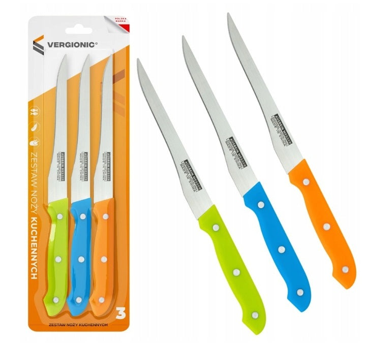 Zestaw noży kuchennych 3szt.