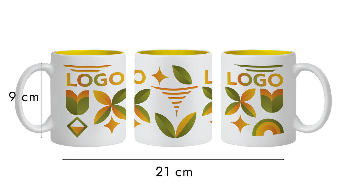 Kubek 330ml z własnym nadrukiem RÓŻNE KOLORY