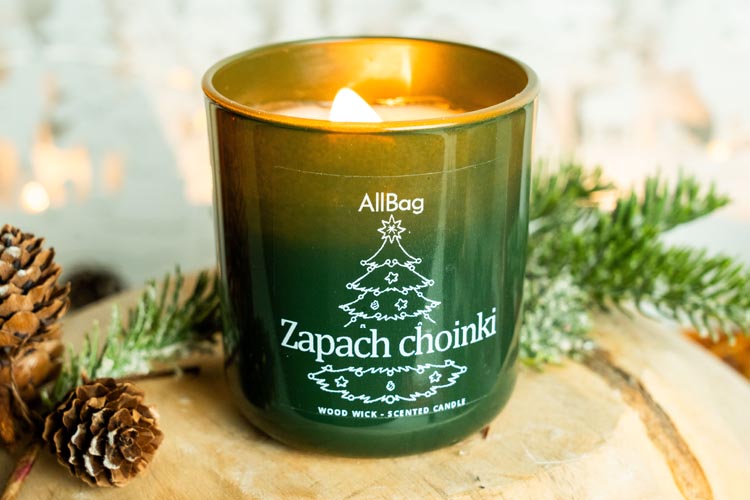 Świeca sojowa zapachowa Choinka