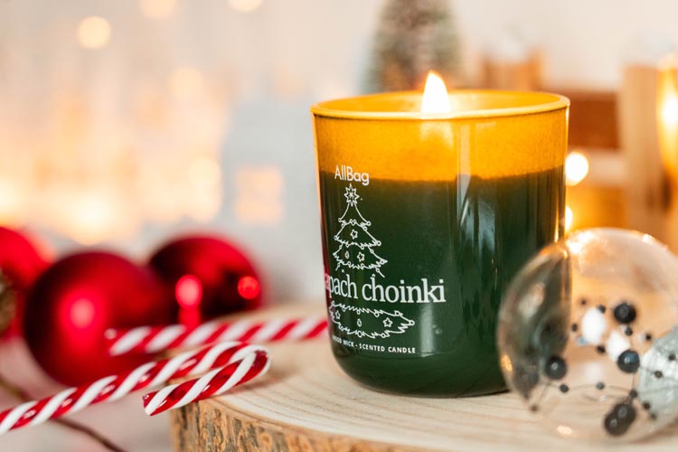Świeca sojowa zapachowa Choinka
