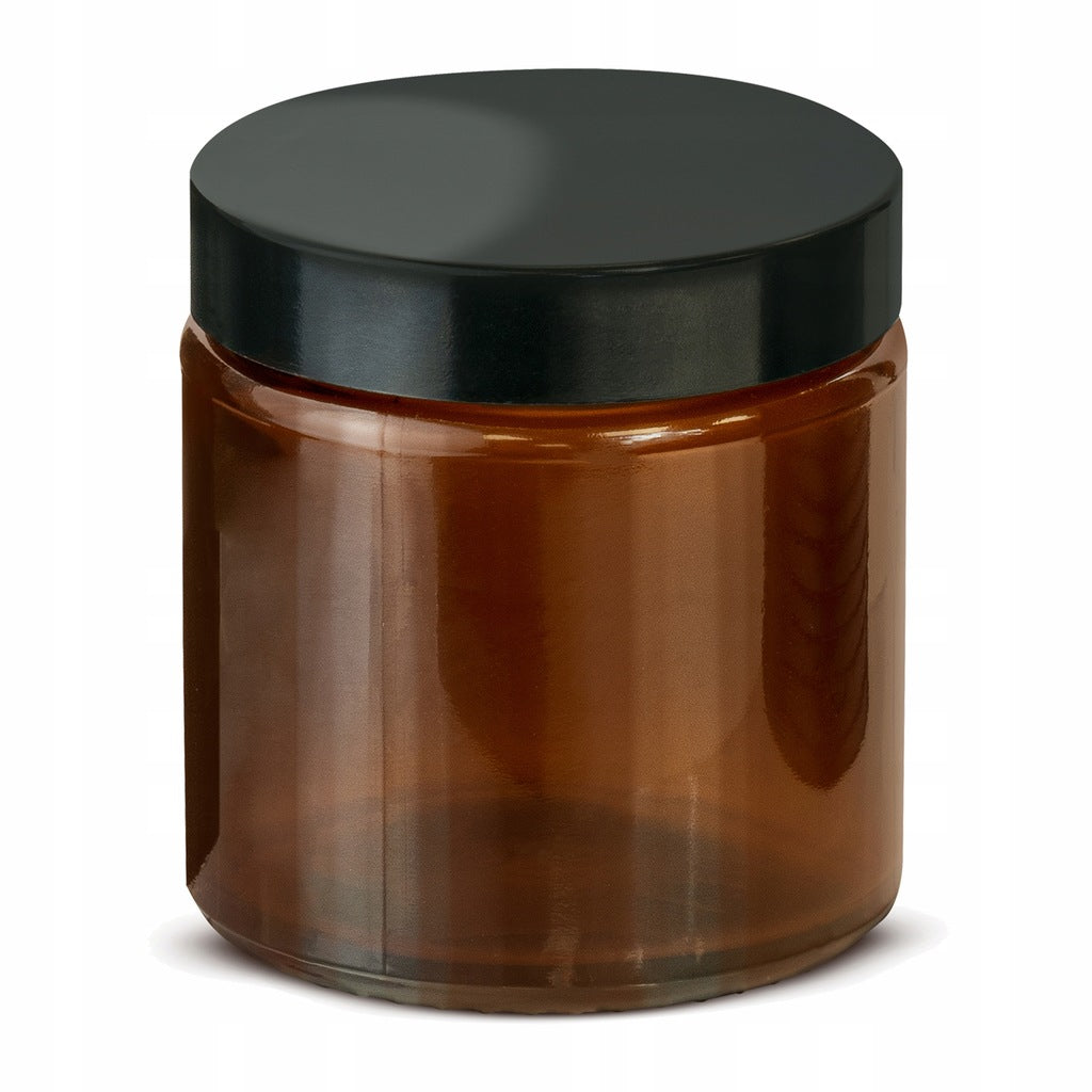 Brązowy słoik do świec zapachowych 120ml 5szt.