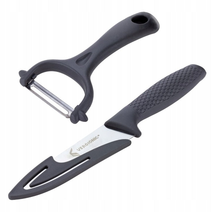 ZESTAW Nóż kuchenny + obieraczka