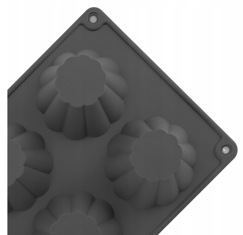 Foremki silikonowe do babeczek blacha 6 szt