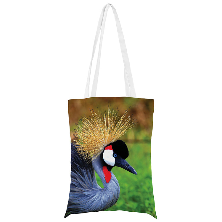 Torba bawełniana 350x450mm ŻURAW KRÓLEWSKI