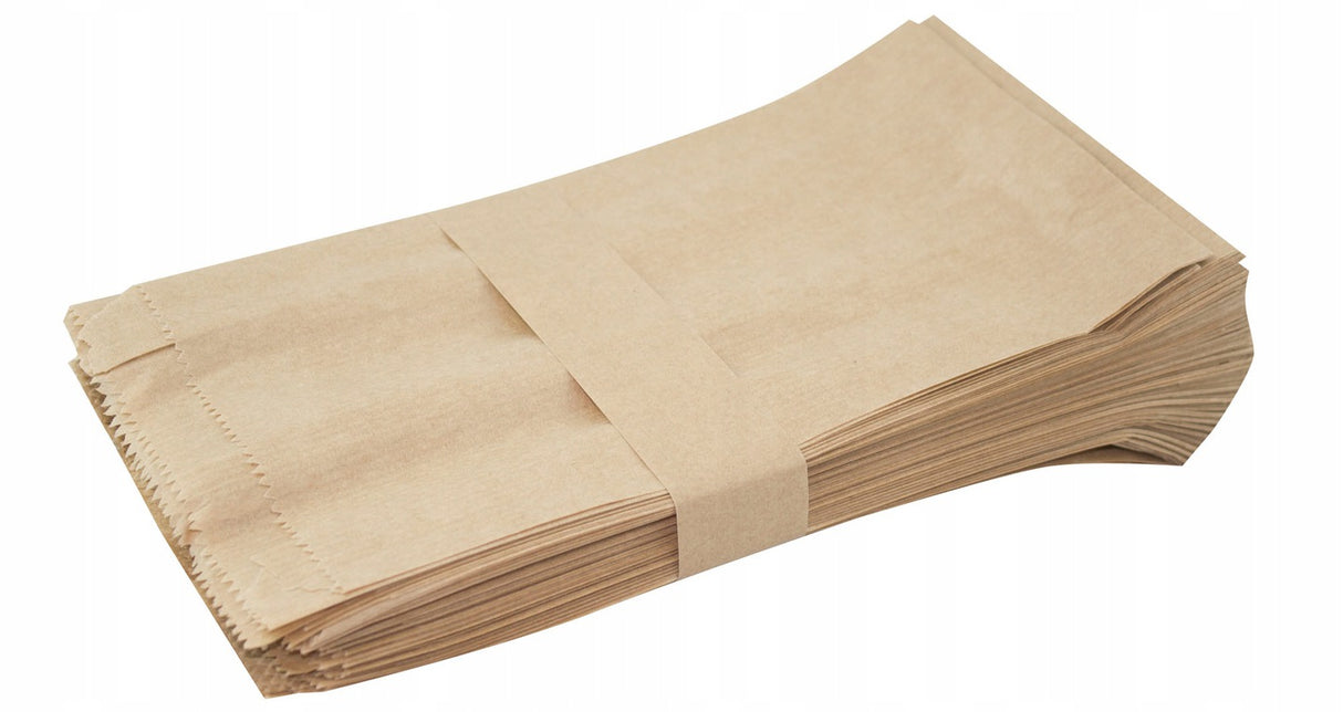 Torba Fałdowa 120x210mm Brązowa 1000szt.